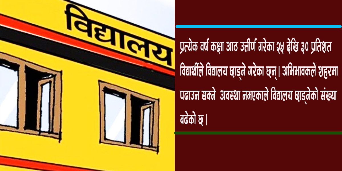 ‘मावि नभएपछि छोराछोरीको पढाइ सकियो’